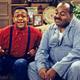 Urkel and Carl Winslow on Family Matters.